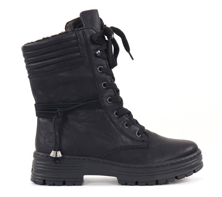 Rieker syntetiska ankelboots för dam X8521-00 svart - Rieker ankelboots - 132336 - 1