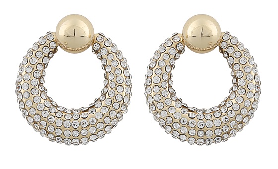 Snö of Sweden örhängen Fredag short guld - Örhängen - 130316 - 1