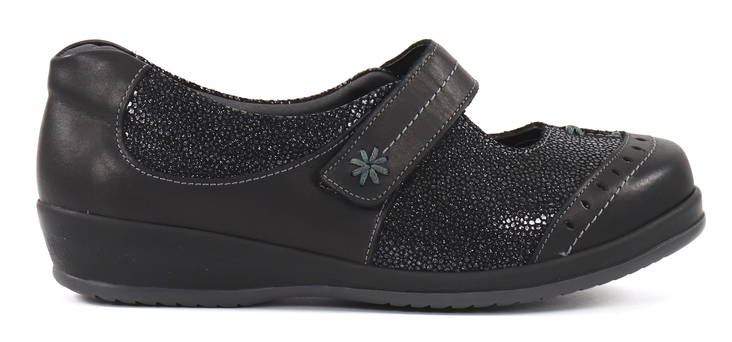Suave Promenadskor Bristol 4601 svart - Promenadskor för damer - 128636 - 1