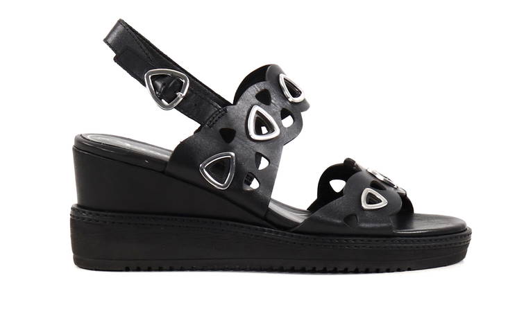 Tamaris Sandaler med kilklack 28331-26 svart - Tamaris sandaler - 128326 - 1