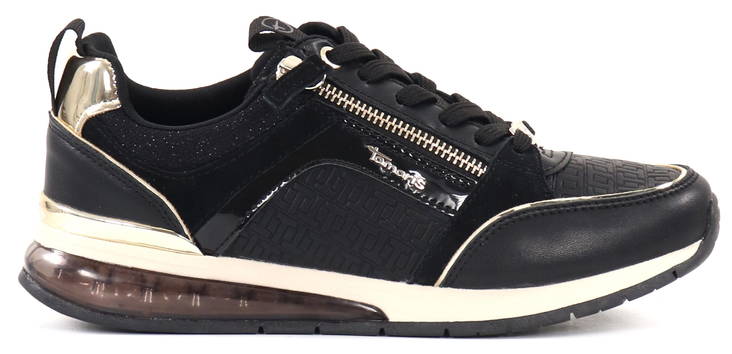 Tamaris Sneakers 23728-29, svart/guld - Sneakers för damer - 132146 - 1