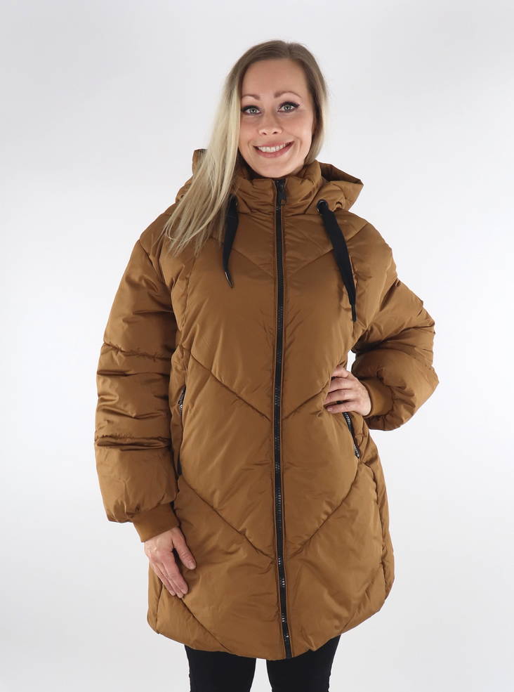 Vero Moda Beverly Quiltad Kappa för kvinnor rubber - Vinterjackor för damer - 134596 - 1