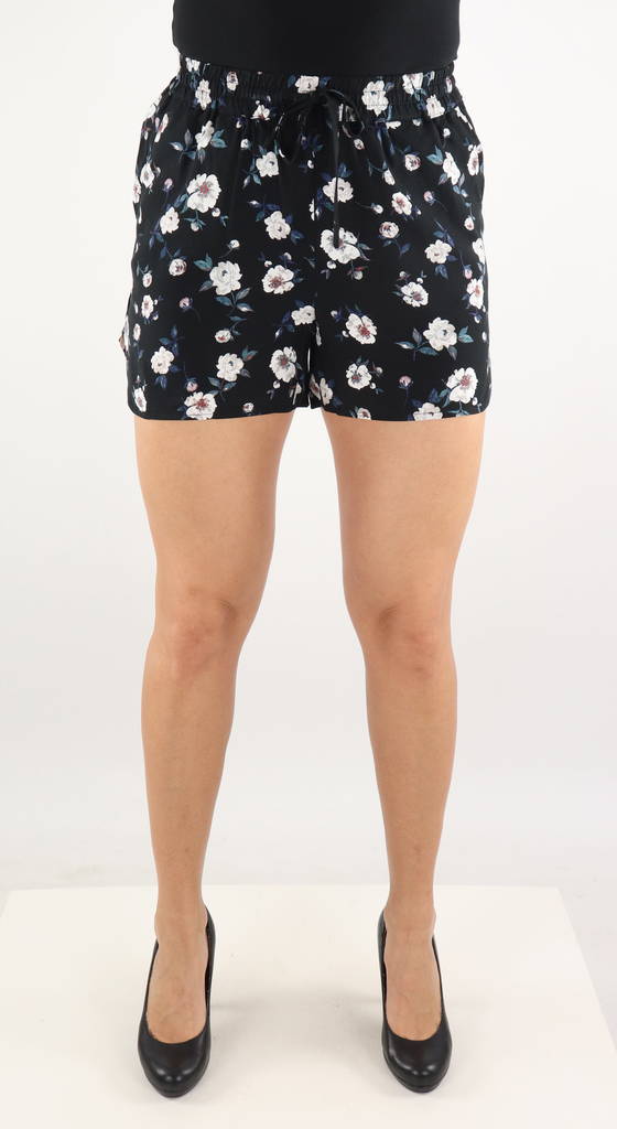 Vero Moda Shorts Easy black/old niki - Shorts och capribyxor för damer - 131426 - 1