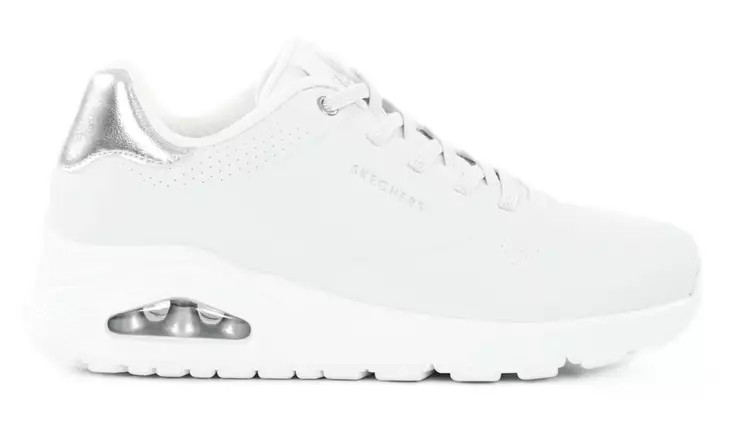 Skechers dam sneakers 155196/WSL UNO - SHIMMER AWAY vit - Skechers sneakers - 136636 - 1