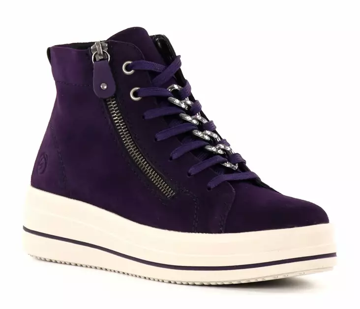 Rieker Remonte ankelboots för damer D1C70-30 lila - Rieker ankelboots - 136916 - 1