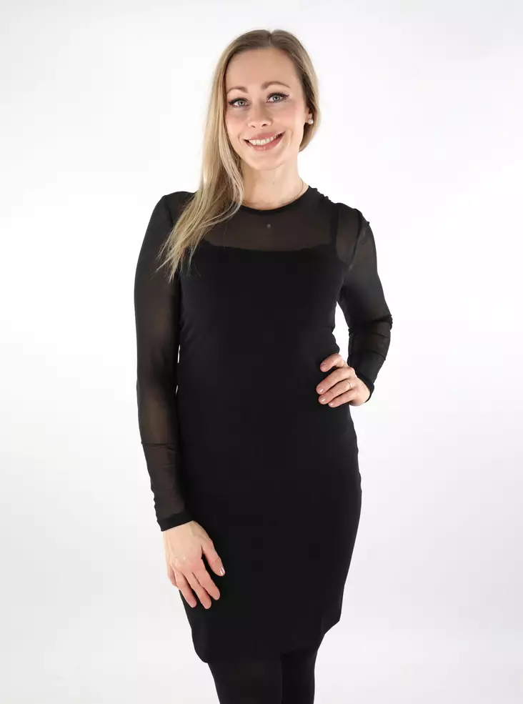 Only mesh klänning New Sandy Mesh svart - Klänningar och tunikor - 137466 - 1