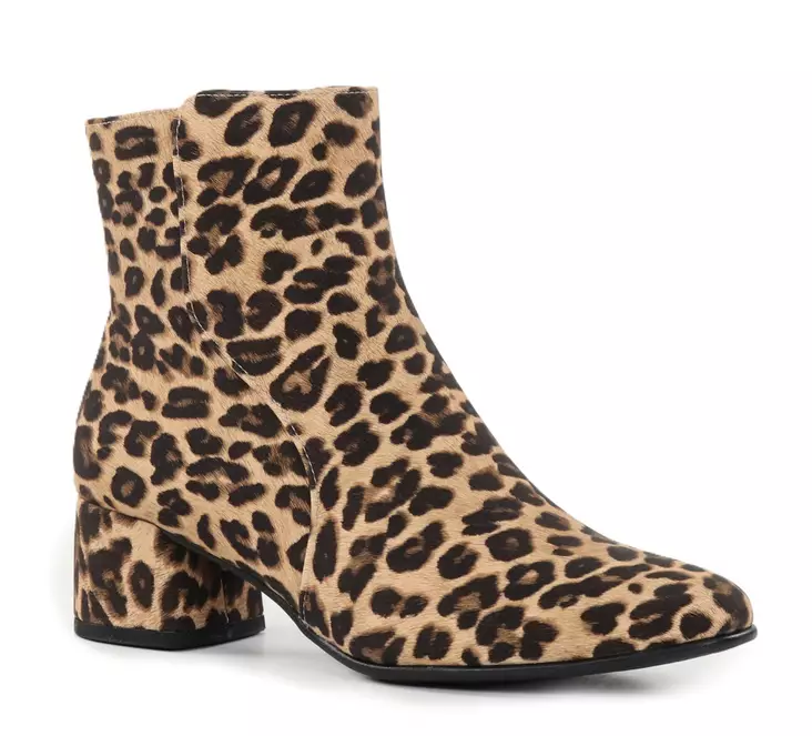 Marco Tozzi damstövletter med leopardmönster 25302-45 leo beige - Stövletter och kängor för damer - 139036 - 1