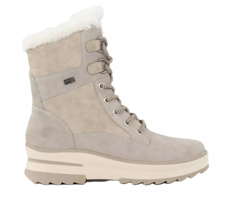 Rieker RemonteTex ankelboots D2B73-40 beige - Rieker ankelboots - 139116 - 1