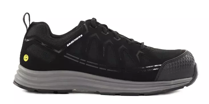 Skechers Work herr arbetsskor 200127EC/BLK MALAD II svart - Arbetsskor för herrar - 139346 - 1