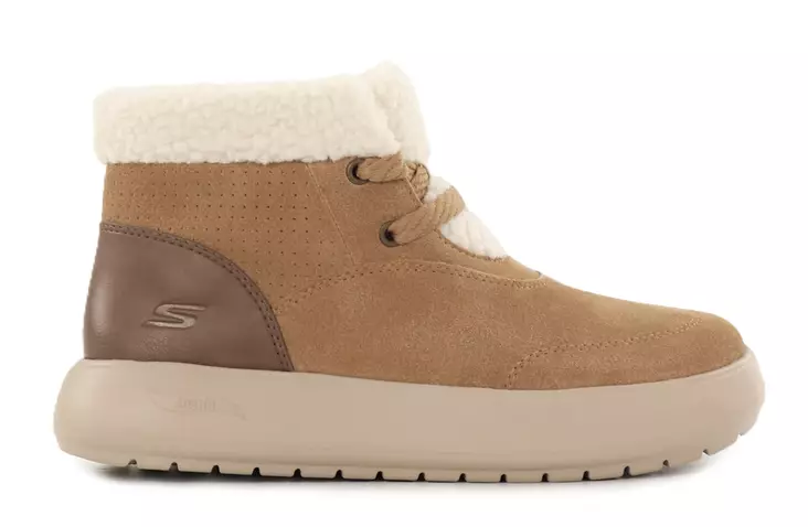 Skechers damstövletter 144722/CSNT GO WALK HORIZON KÄNGEL - LANA kastanj - Stövletter och kängor för damer - 139596 - 1