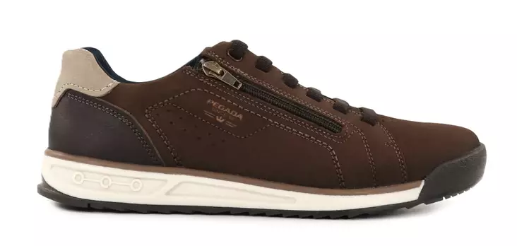 Pegada herrsneakers i läder 112503-10 choklad - Sneakers för herrar - 139606 - 1