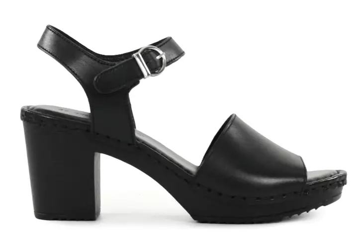 Ten Points damsandaler i äkta läder 60691 Amelia svart - Sandaler för damer - 140586 - 1