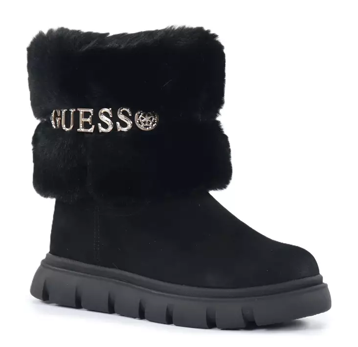 Guess ankelboots FLFMELELE10 svart - Stövletter och kängor för damer - 142146 - 1