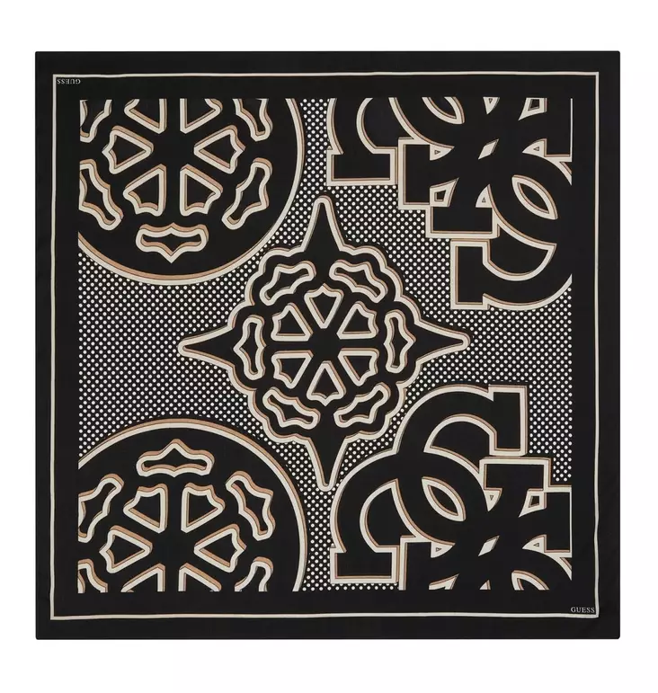 Guess Halsduk Keffiyeh Svart - Halsdukar för damer - 138916 - 1