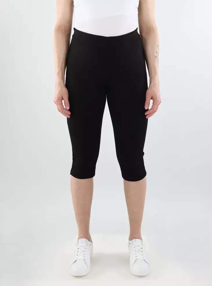 Only stretchiga capribyxor för damer HW svart - Shorts och capribyxor för damer - 138116 - 1