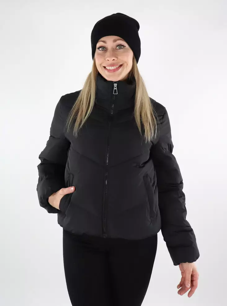 Only lätt vadderad jacka för damer Puffer svart - Lättviktsjackor för damer - 137256 - 1