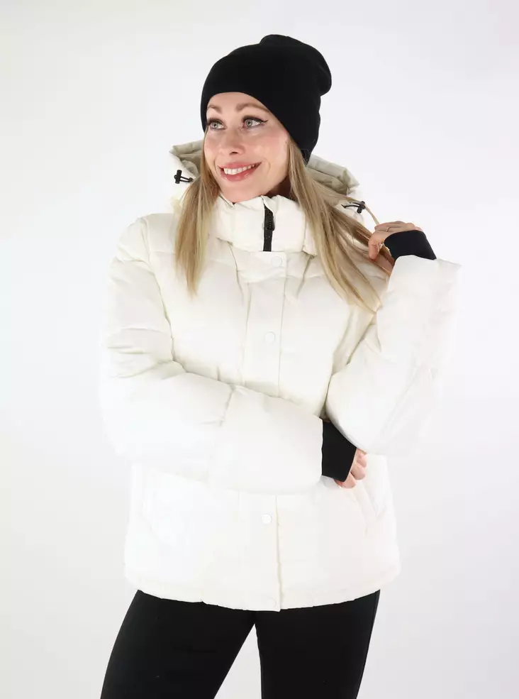 Only Play vinterjacka dam Premium Puffer ljus vit - Vinterjackor för damer - 137486 - 1