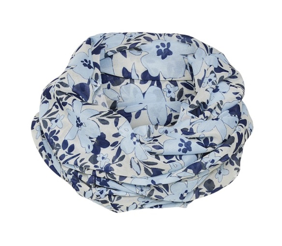 Pieces Tube scarf kashmirblå - Halsdukar för damer - 137006 - 1