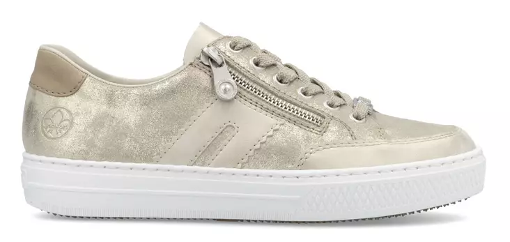 Rieker sneakers med dragkedja för dam L5903-62 beige - Rieker sneakers - 137796 - 1