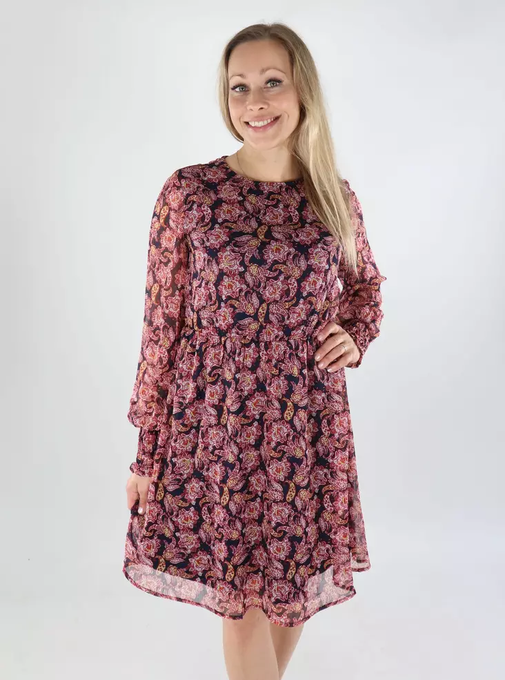 Vero Moda mönstrad klänning marinblå blazer/Lise - Klänningar och tunikor - 138866 - 1