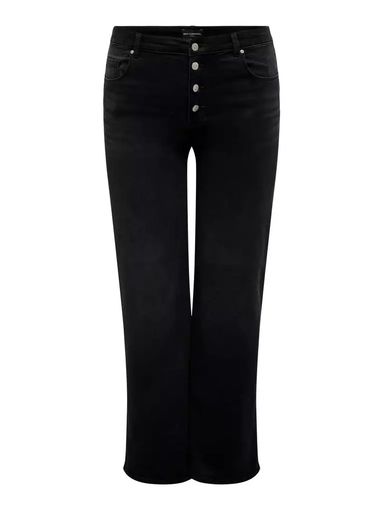 Only Carmakoma Jeans vida svarta