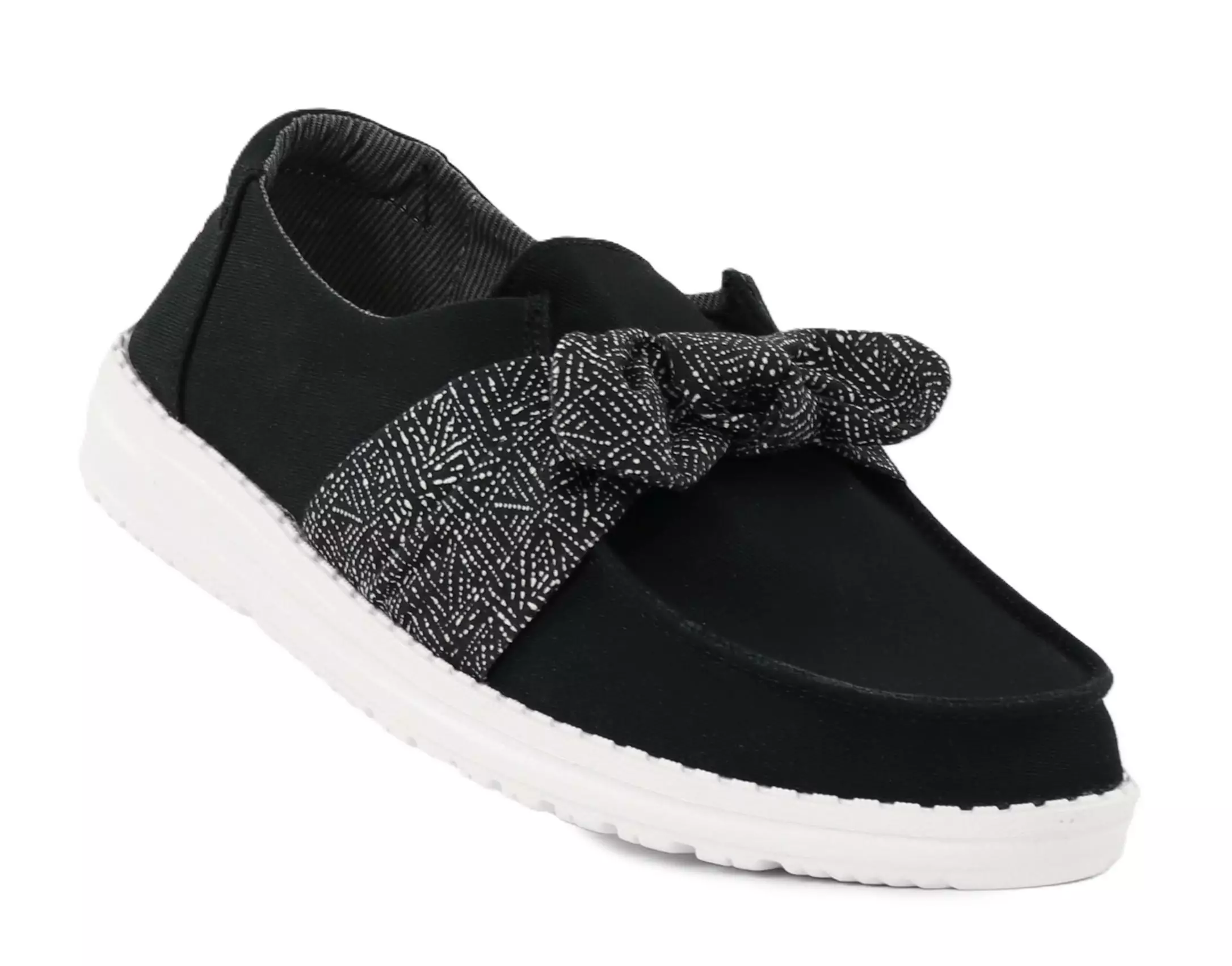 HEYDUDE damskor Wendy Bow Essentials svarta