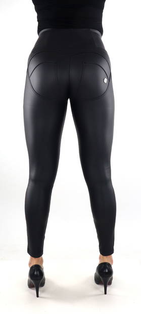 Freddy byxor Vegan Läder High Waist svart - Byxor för damer - 134127 - 2