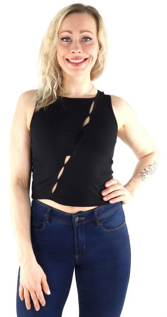 JJXX Topp Hannah stretch - Toppar för damer - 133517 - 1