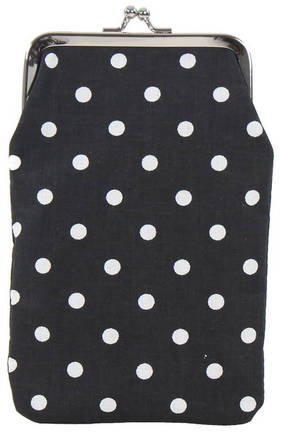 Nabo Börs K534 svart/prickig axelrem - Plånböcker - 124497 - 1