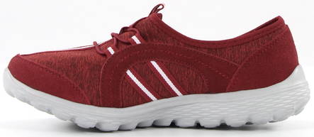 Natura dam Promenadskor Silky röd - Promenadskor för damer - 130267 - 2
