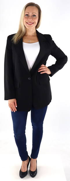 Only Jacka Lana berry black - Kavajer för damer - 133957 - 1