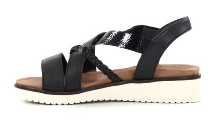 Rieker damsandaler V3773-00 svart - Rieker sandals - 135887 - 2