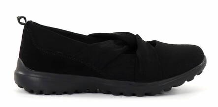 Natura promenadskor för dam Sonia svarta - Promenadskor för damer - 136147 - 1
