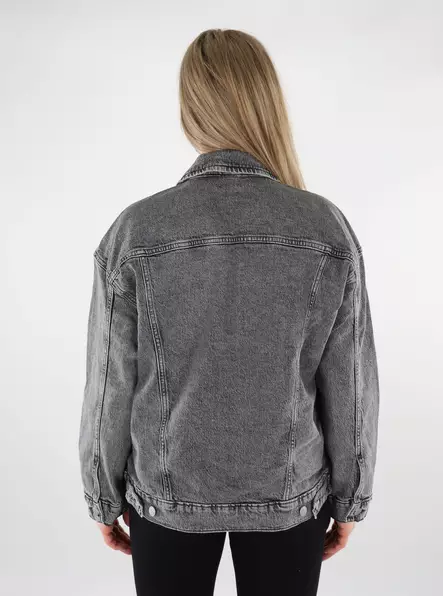 Vero Moda jeansjacka dam Oversize Denim mellangrå - Jeansjackor för damer - 138247 - 2