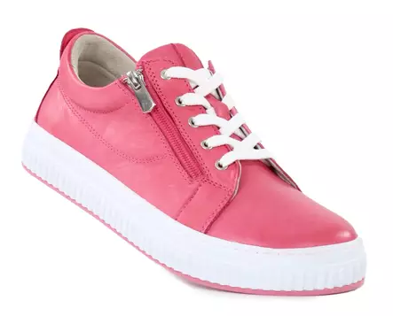 Andrea Conti damsneakers i äkta läder 00690030084 korall - Sneakers för damer - 138517 - 1