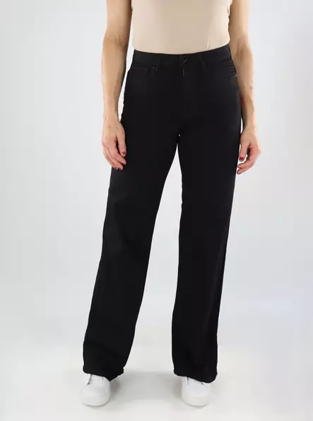 Only damjeans med vida ben Blush HW svart - Jeans för damer - 139317 - 1