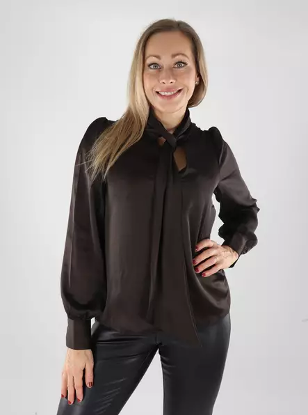 Vero Moda damskjorta chokladtårta - Långärmade tröjor för  damer - 139397 - 1