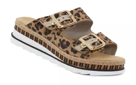 Rieker damtofflor V7955-90 leopard - Rieker mulor - 140857 - 1