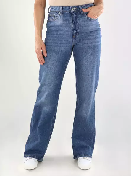 Vero Moda jeans HR WIDE RA380 mellanblå - Jeans för damer - 141457 - 1
