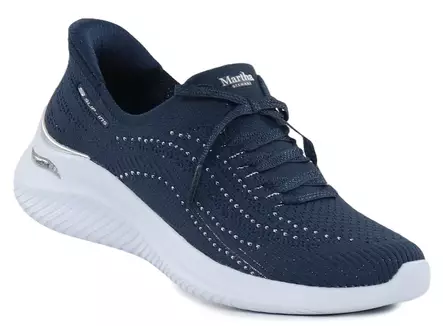 Skechers Sneakers 150643/NVY ARCH FIT ULTRA FLEX 3.0 METALLIC GRACE Marinblå - Skechers sneakers - 141477 - 1