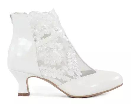 Chantana damstövletter i spets 641-01 vit - Stövletter och kängor för damer - 140707 - 1