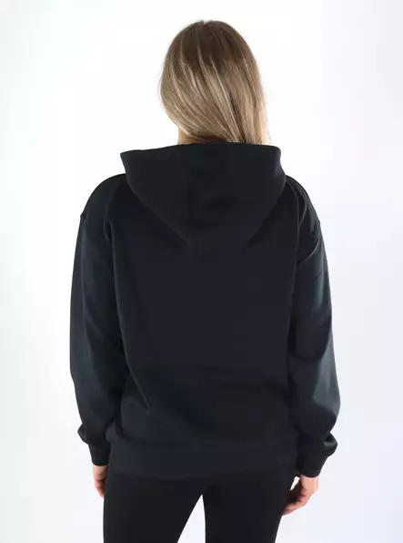 Guess hoodie Nat V6YQ27K5146-JBLK svart - Huvtröjor och sweatshirts - 141397 - 2