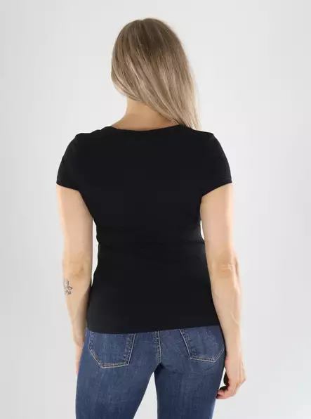 Guess T-shirt V6YI11K4298 JBLK svart - T-shirts för damer - 141497 - 2