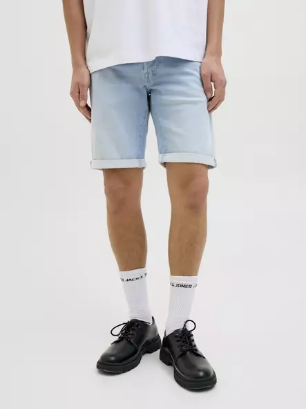 Jack&Jones jeansshorts för män Rick blå denim - Shorts och capribyxor för herrar - 138367 - 1