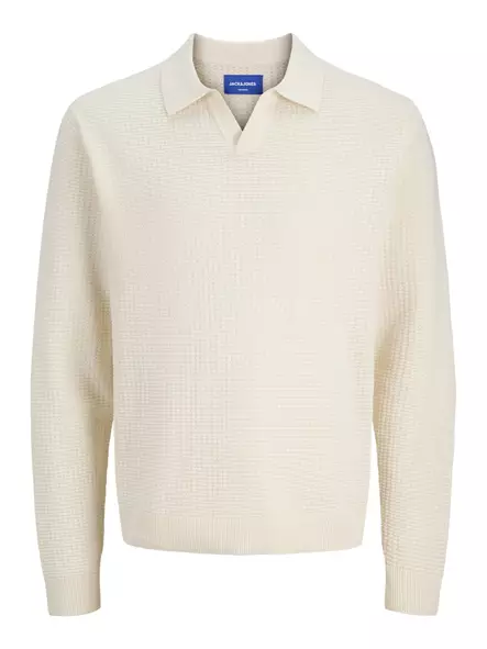 Jack&Jones herrtröja Greene polo sea salt - Stickat för herrar - 139817 - 1