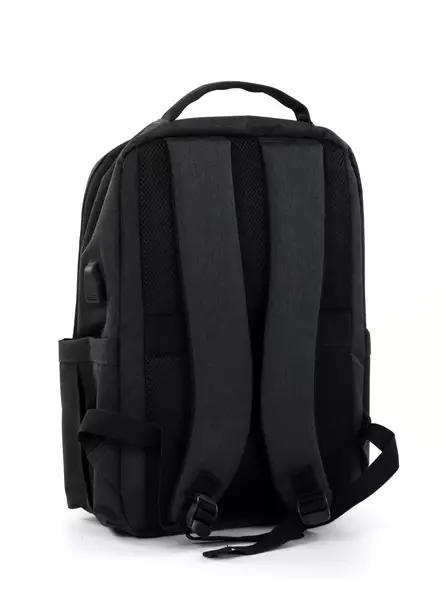 Minissimi Ryggsäck med USB-port 1139 Mörkgrå - Ryggsäckar - 136897 - 2
