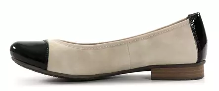 Rieker Ballerinas 51998-60 beige kombi - Ballerinaskor - 137757 - 2