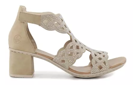 Rieker damsandaler 64773-61 beige - Rieker sandals - 138307 - 1