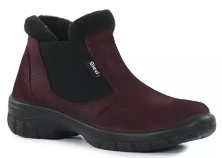 Sievi Ankelboots Minja plommon. - Stövletter och kängor för damer - 142117 - 2