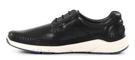 Topman promenadskor i äkta läder för herr 15024 svart - Promenadskor för herrar - 138057 - 2